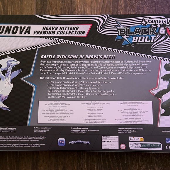 Pokemon Unova Heavy Hitters Collection - Black and White - Picture 2 of 2